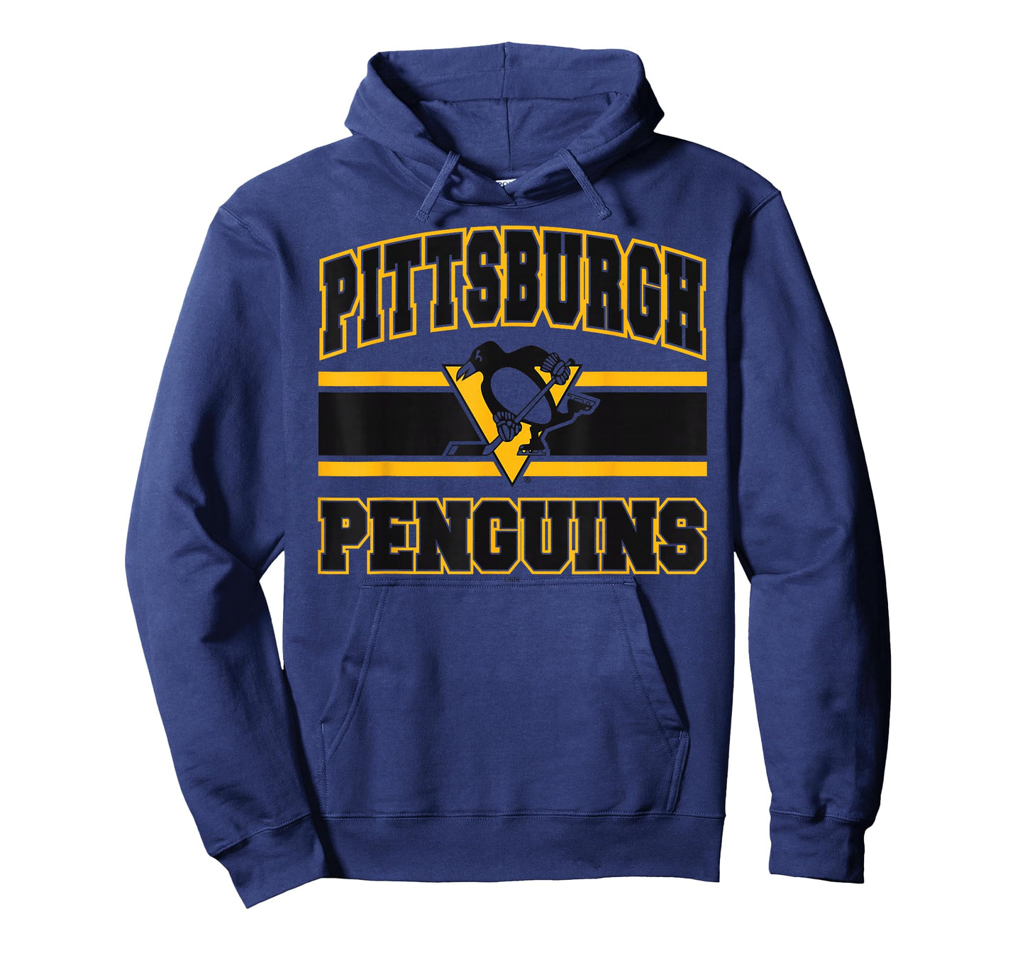 Pittsburgh Penguins Stripe White Officially Licensed T-Shirt
