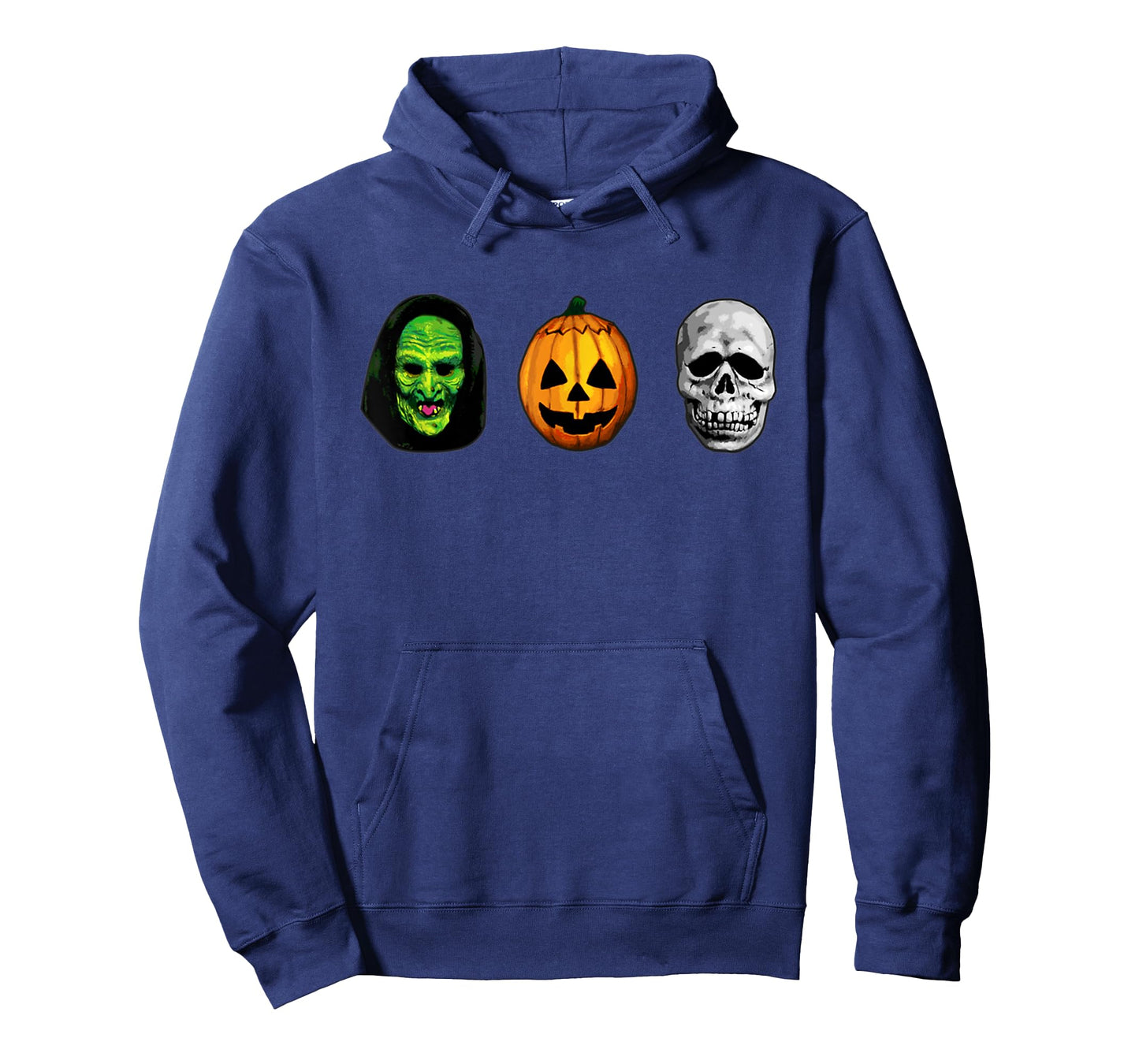 Halloween 3 masks witch pumpkin and skull Funny Gifts T-Shirt