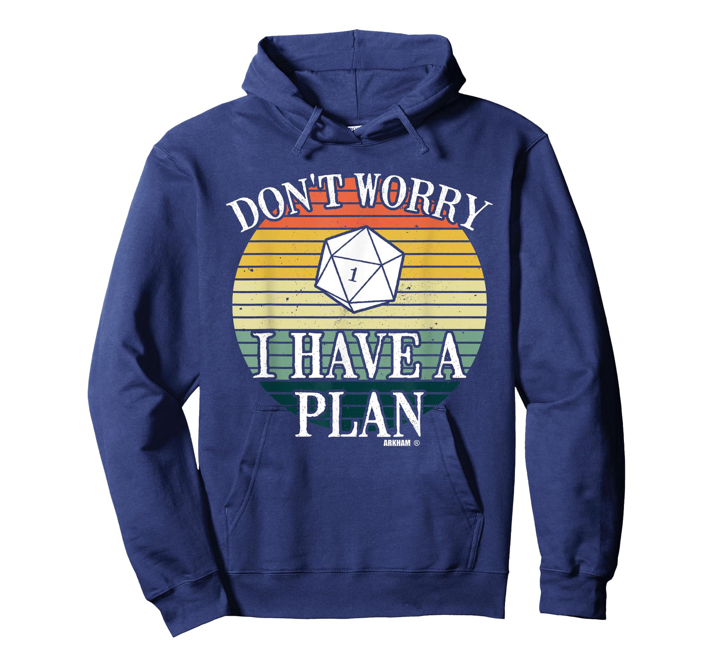 Don´t Worry I Have A Plan Roleplaying Dice D20 Game Master T-Shirt