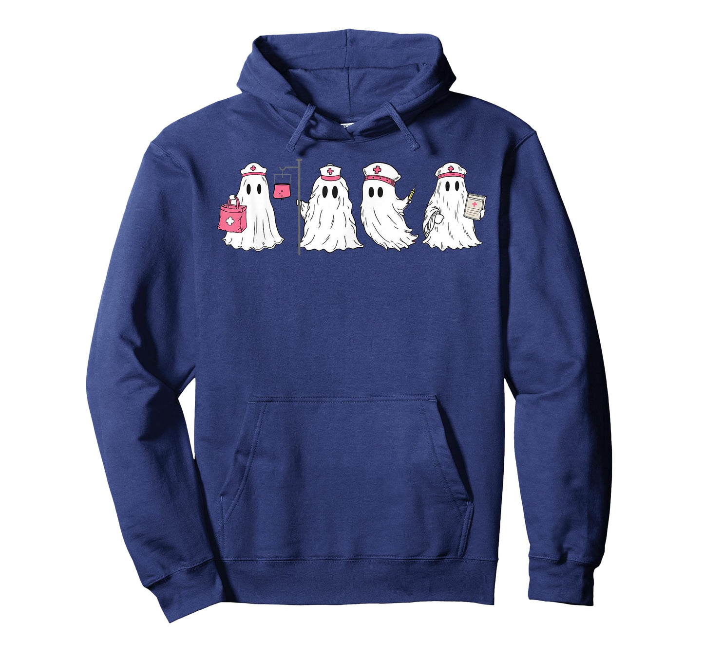 Boo Boo Crew Funny Ghost Halloween Spooky Nurse Nursing T-Shirt