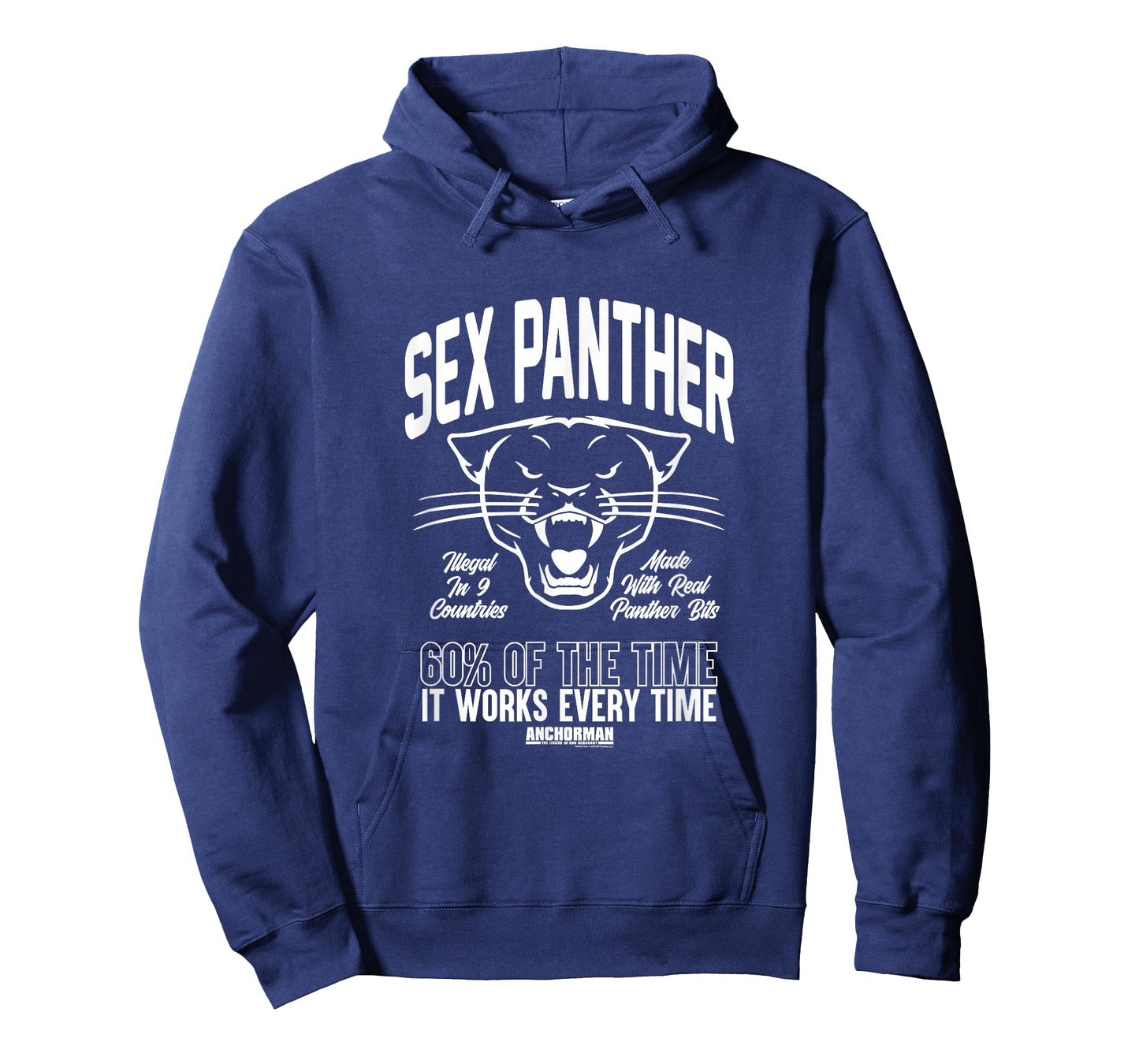 Anchorman Sex Panther 60% Of The Time It Works Every Time T-Shirt
