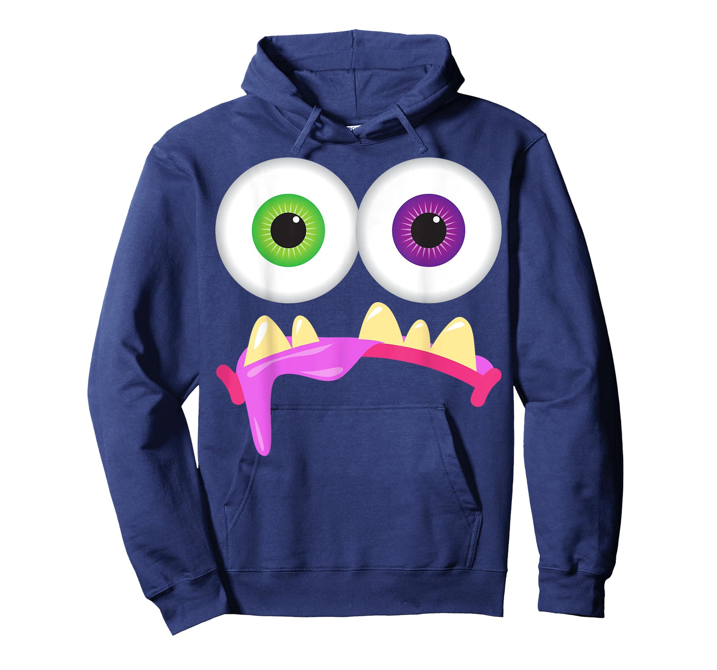 Cute Monster Face Men's Women's Goofy Costume Halloween T-Shirt