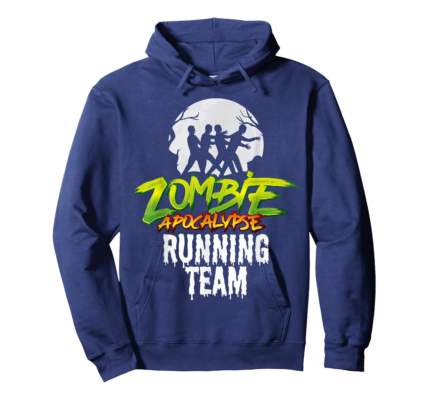 Zombie Apocalypse Running Team - Funny Halloween Runner T-Shirt