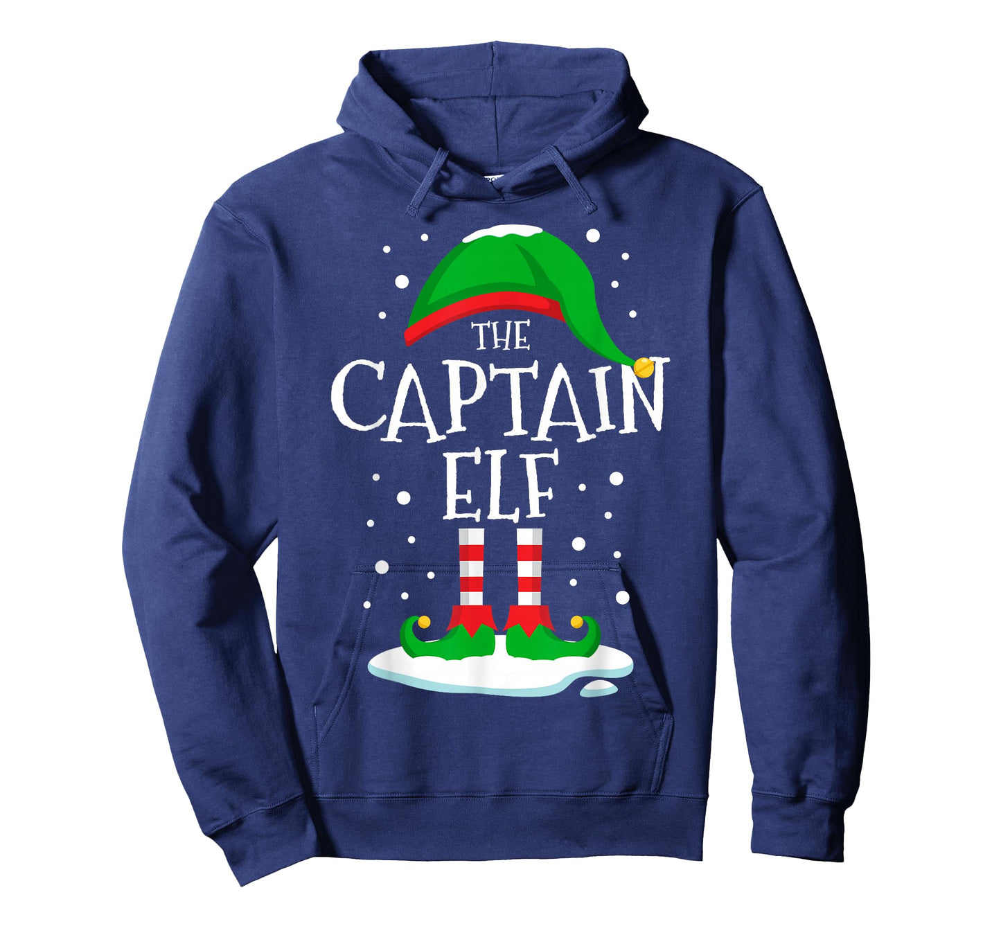 The Captain Elf Christmas Family Matching Xmas Group Funny T-Shirt