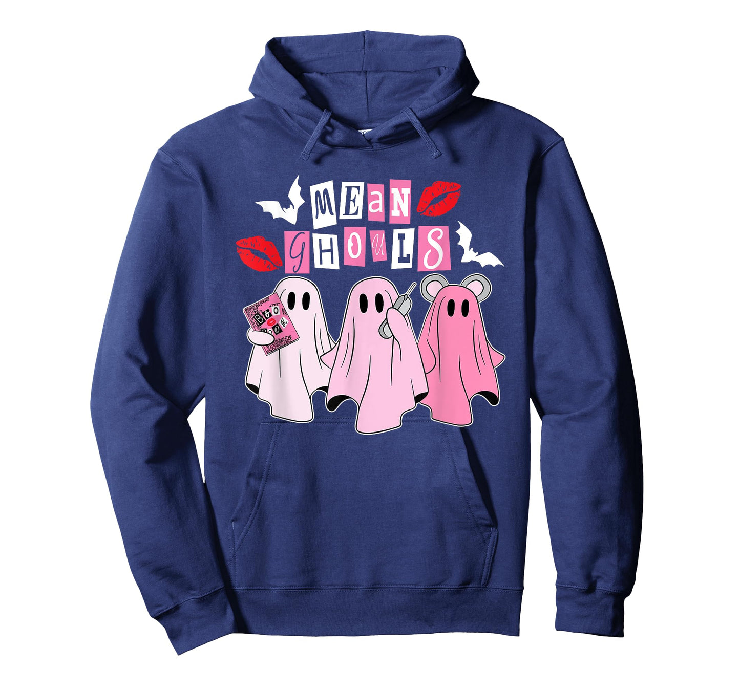 Mean Ghouls Ghost, Halloween Pink Lovers, Funny Mean Ghouls T-Shirt