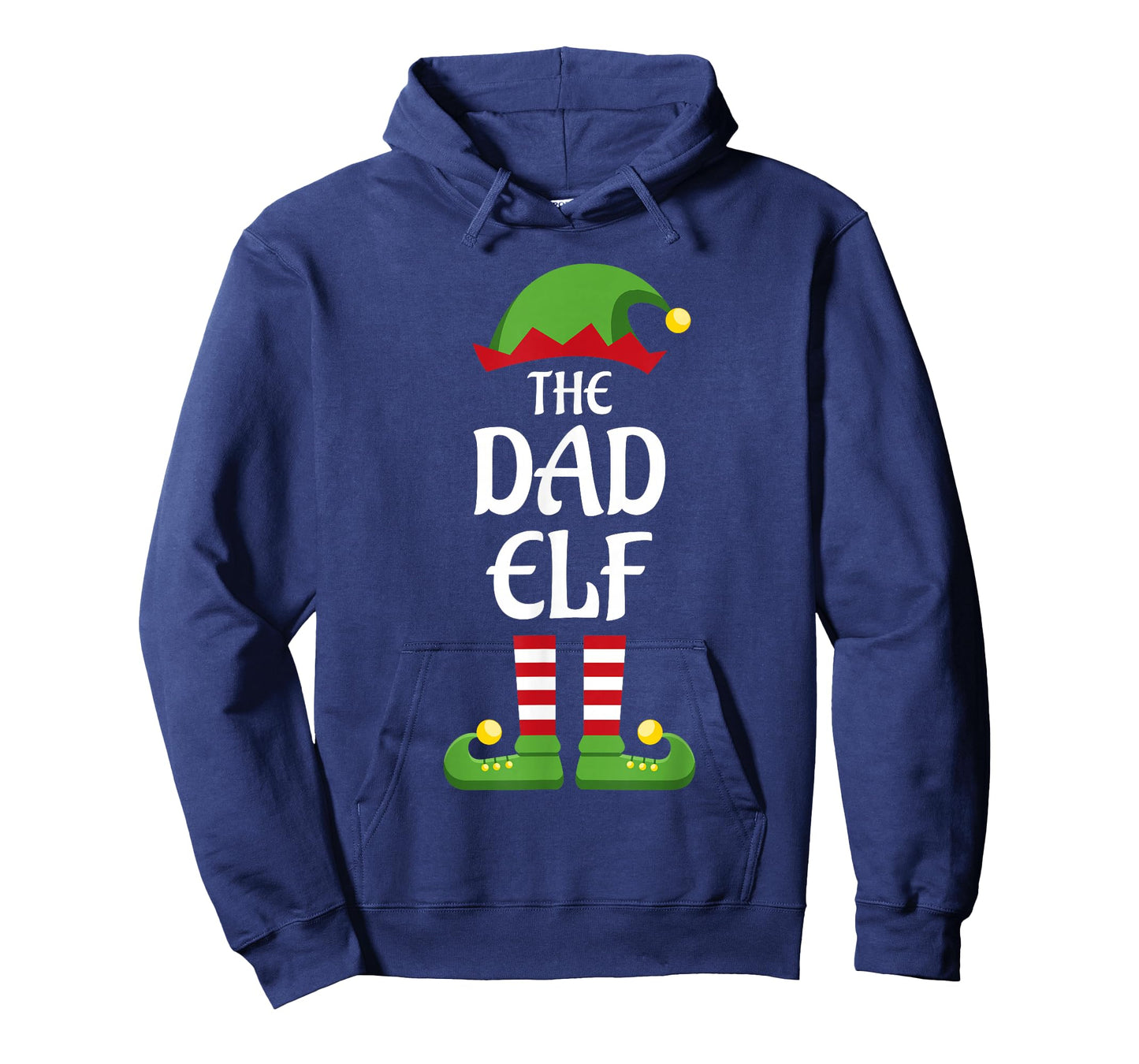 Dad Elf Family Matching Group Christmas Daddy T-Shirt