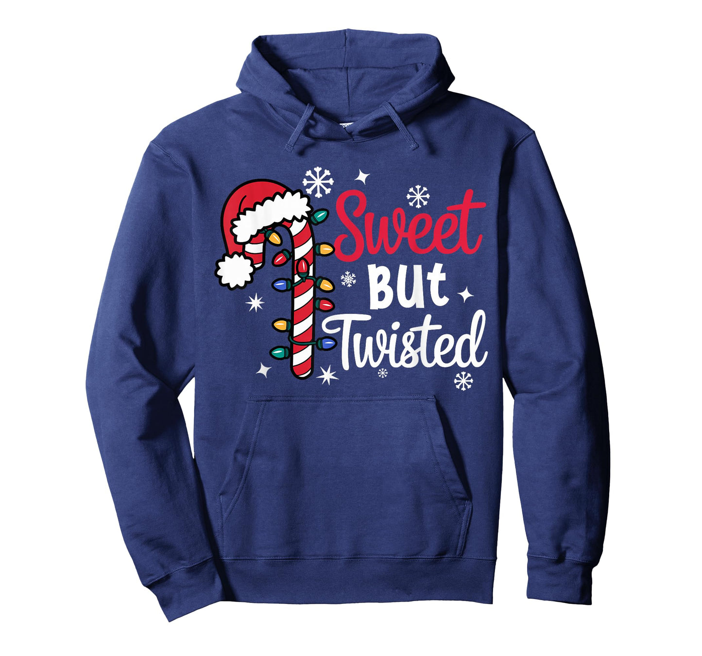 Funny Christmas Candy Cane Sweet But Twisted T-Shirt