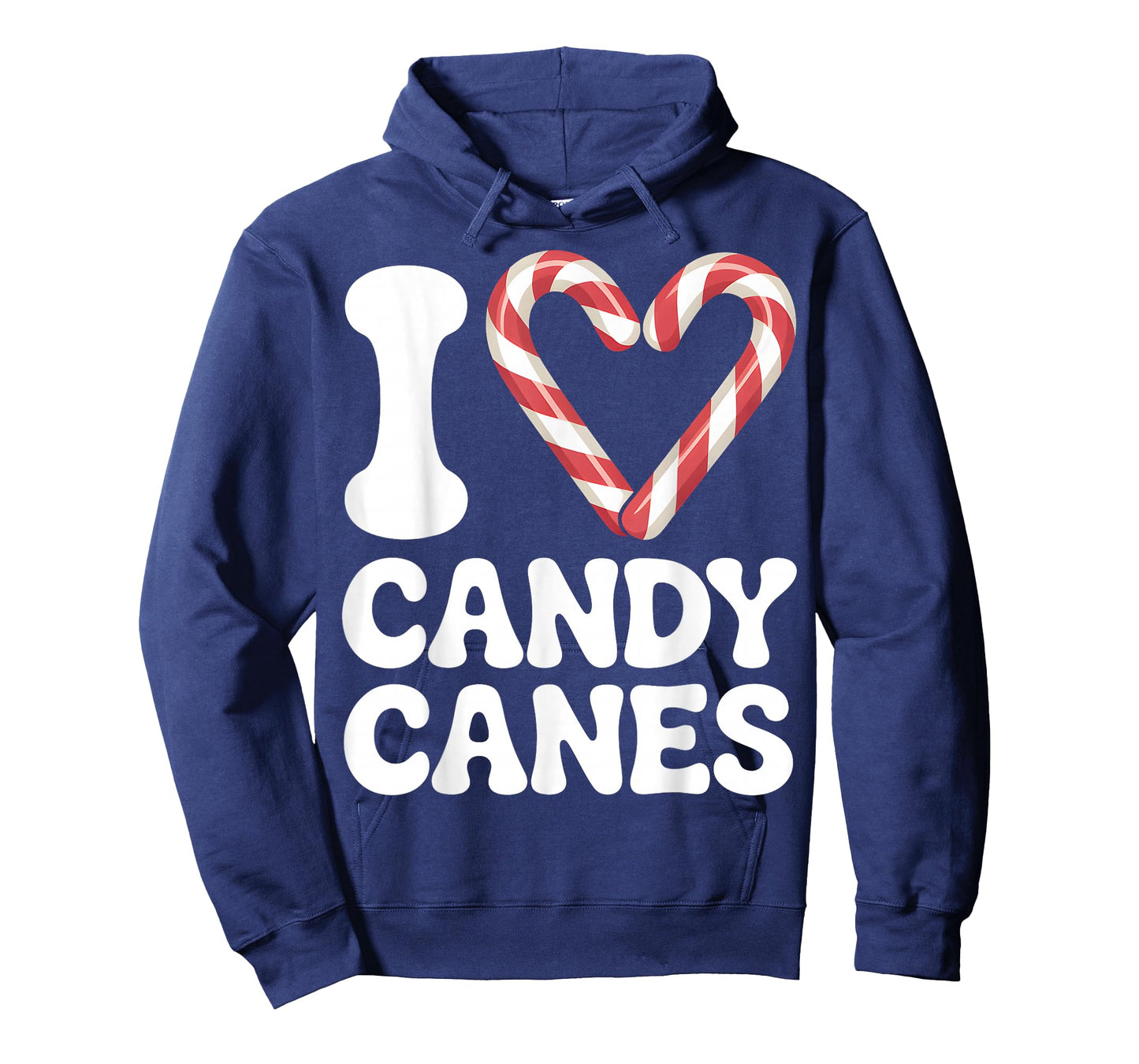 I Love Candy Canes Cute Christmas Holiday T-Shirt