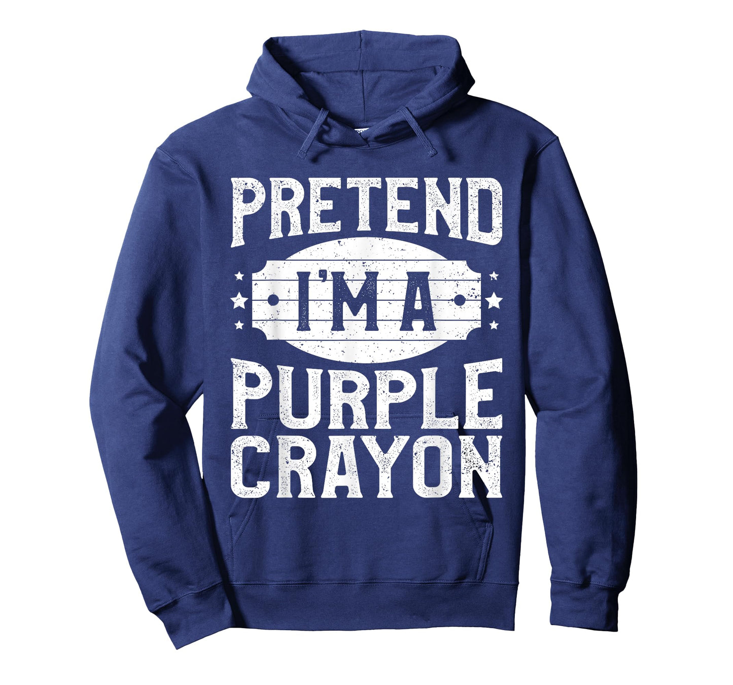 Pretend I'm A Purple Crayon Matching Costume Halloween Party T-Shirt