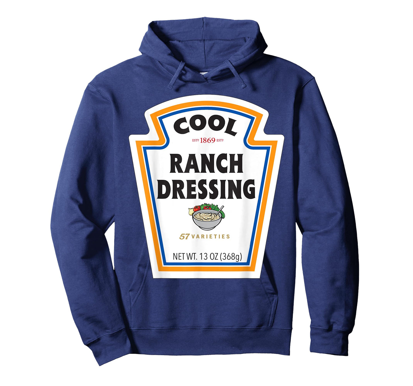 Cool Ranch Dressing Bottle Label Funny Halloween Costume T-Shirt