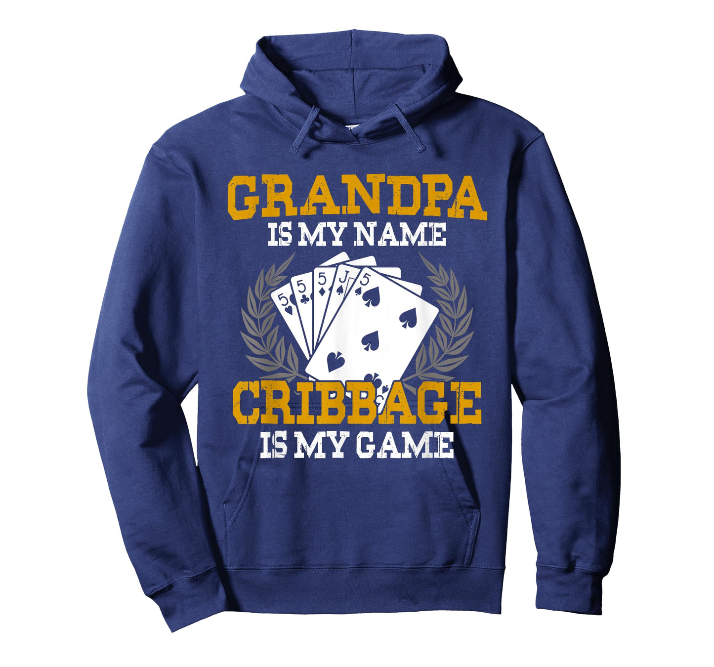 Grandpa Is My Name Cribbage Is My Game - Crib Funny Gift T-Shirt