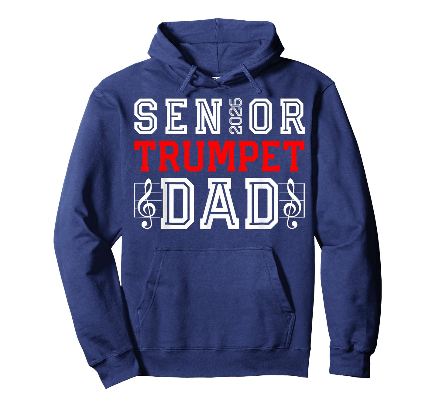 Senior Trumpet Dad 2026 Marching Band Class of 26 Senior Dad T-Shirt