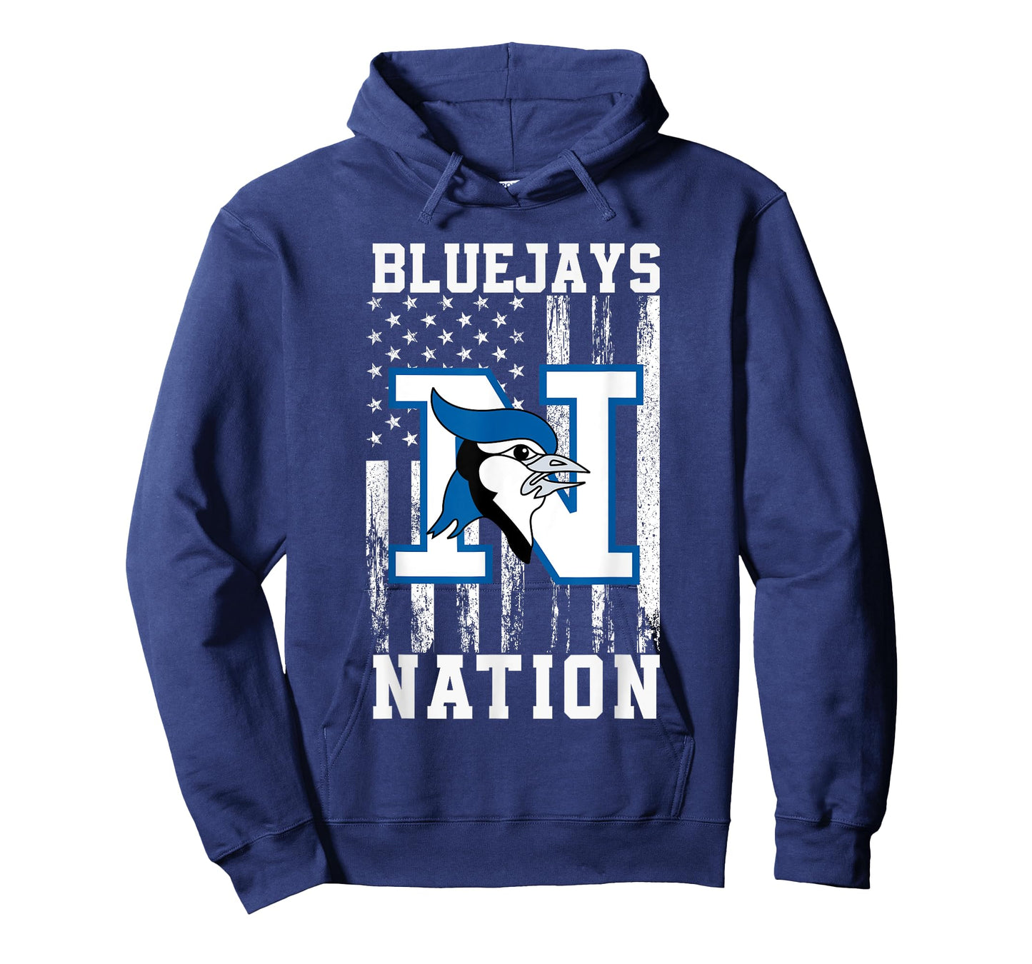 Needville Bluejays Logo Nation HS T-Shirt