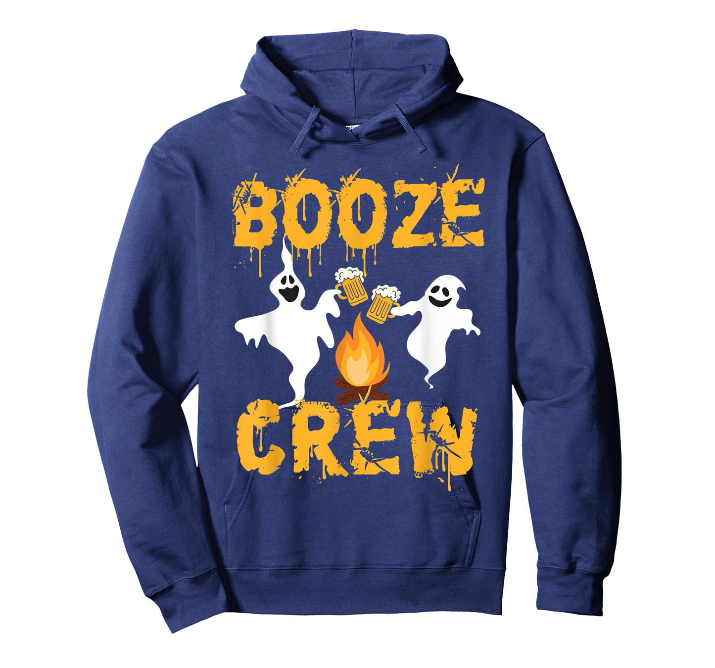 Booze Crew โ Halloween Beer Drinke Ghost Camping Lover T-Shirt