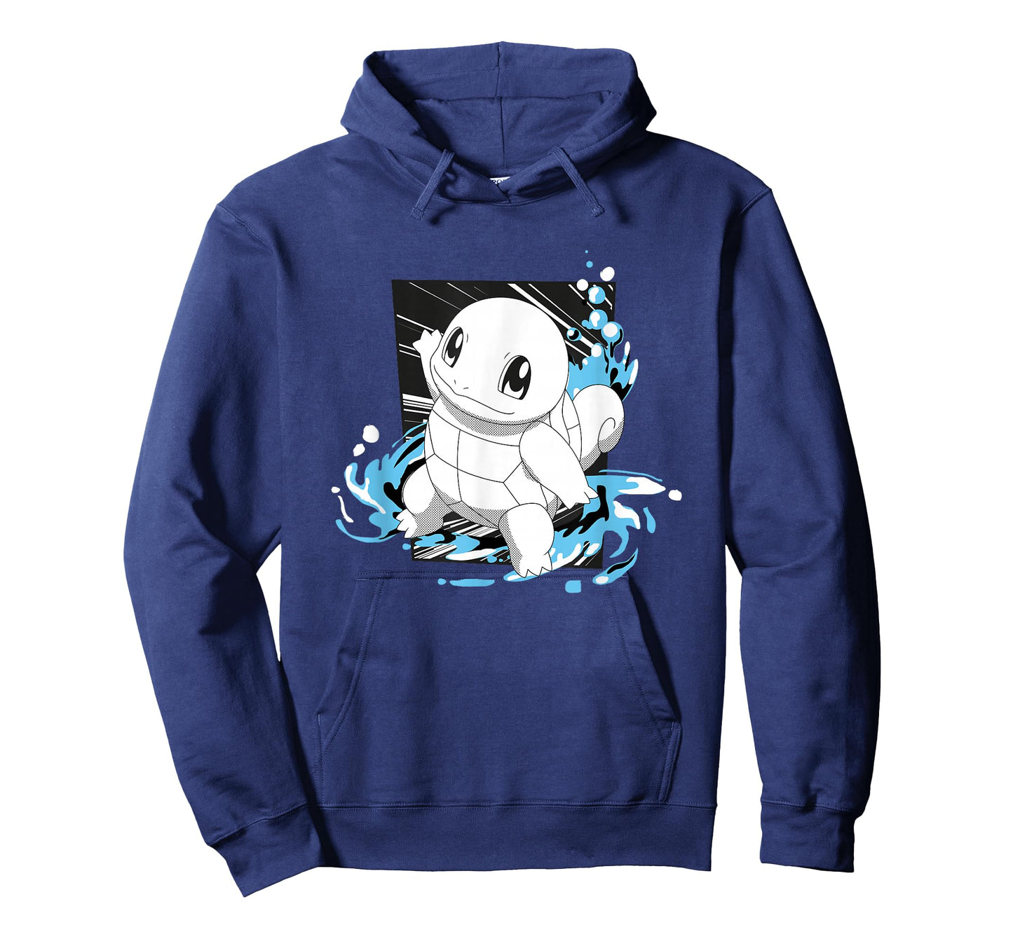 Pokémon Squirtle Splashing Water Manga Panel T-Shirt