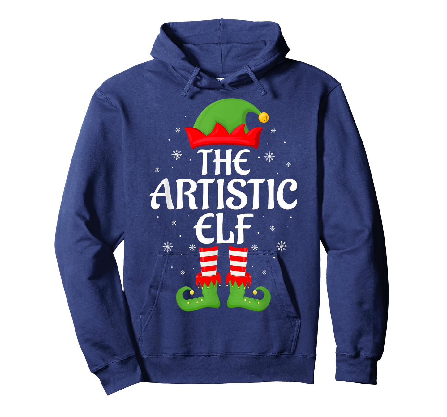 Artistic Elf Xmas Family Matching Elf Squad Christmas T-Shirt