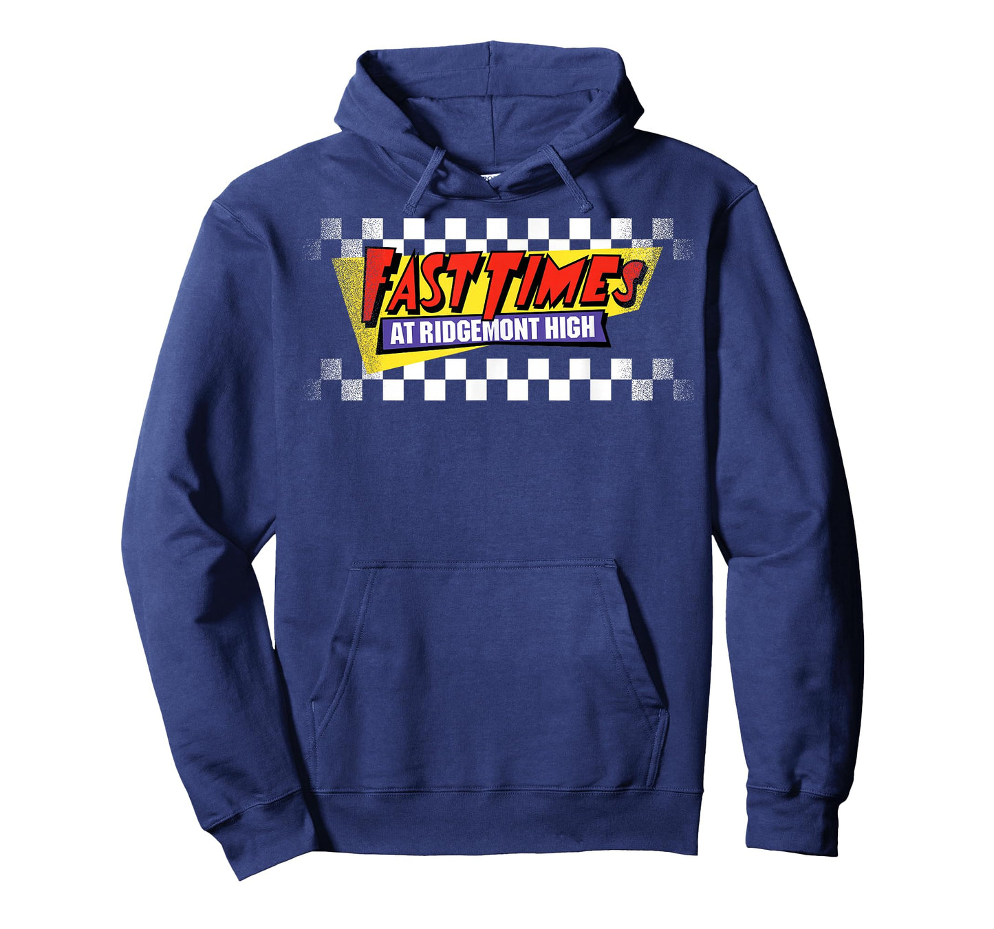 Fast Times at Ridgemont High Faded Checker Logo Graphic Tee T-Shirt
