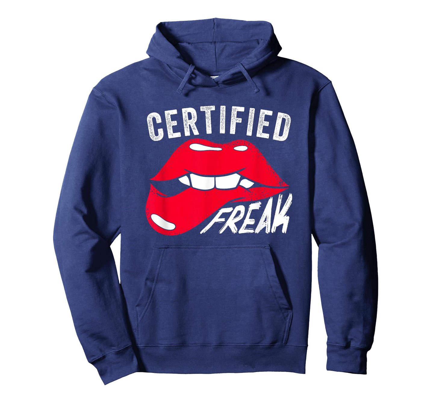 Funny Certified Freak | Lips | Weird Nerd Freaks T-Shirt
