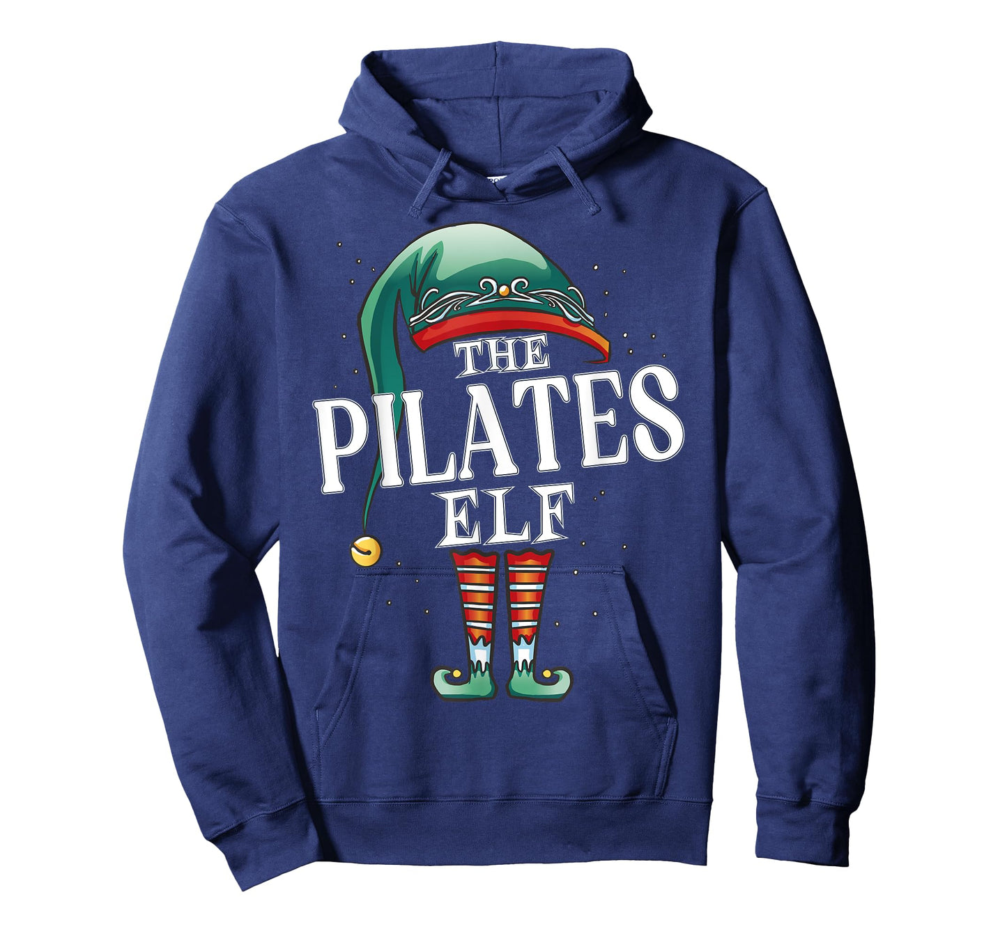 Pilates Elf Christmas Group Xmas Pajama Party T-Shirt