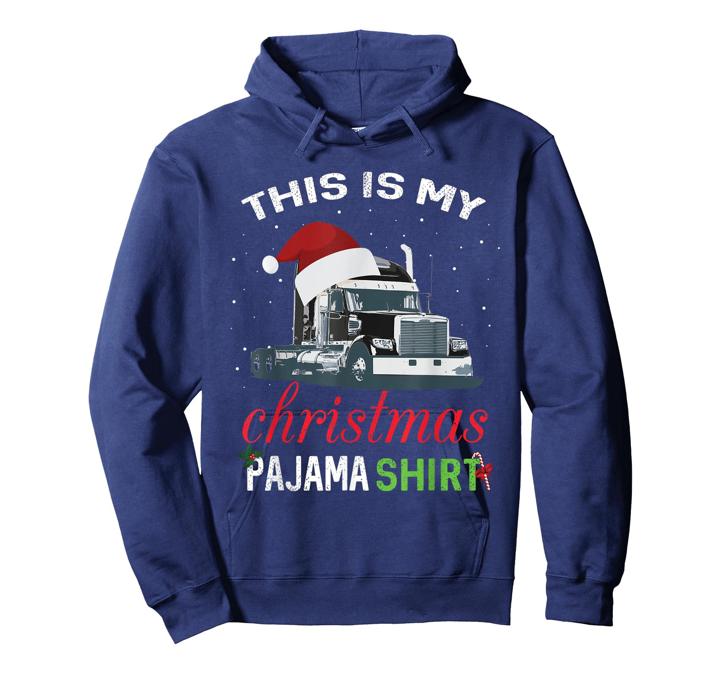This is My Christmas Pajama Truck Driver Xmas Gift T-Shirt