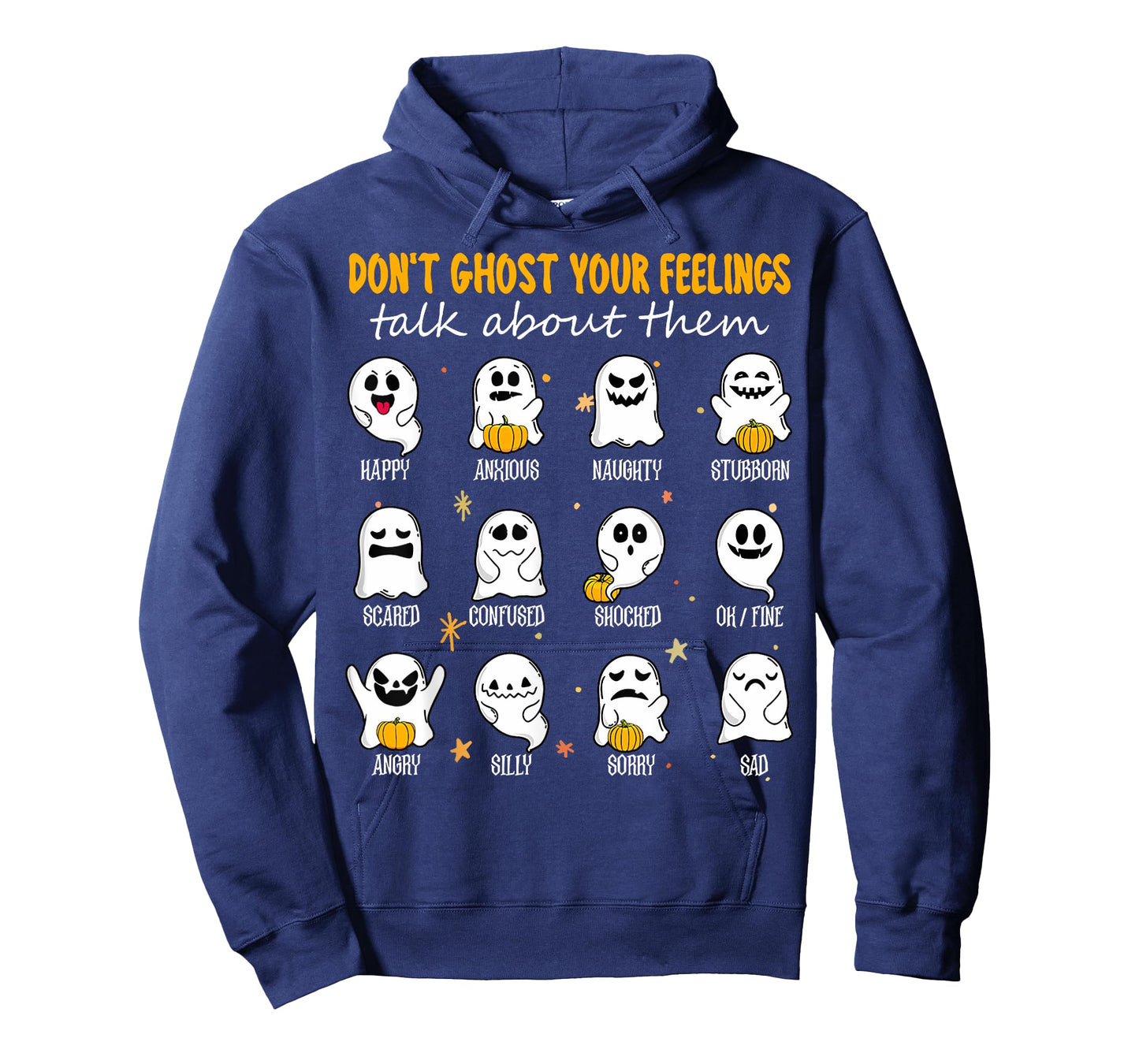 Halloween School Counselor Don't Ghost Your Feeling Teacher T-Shirt
