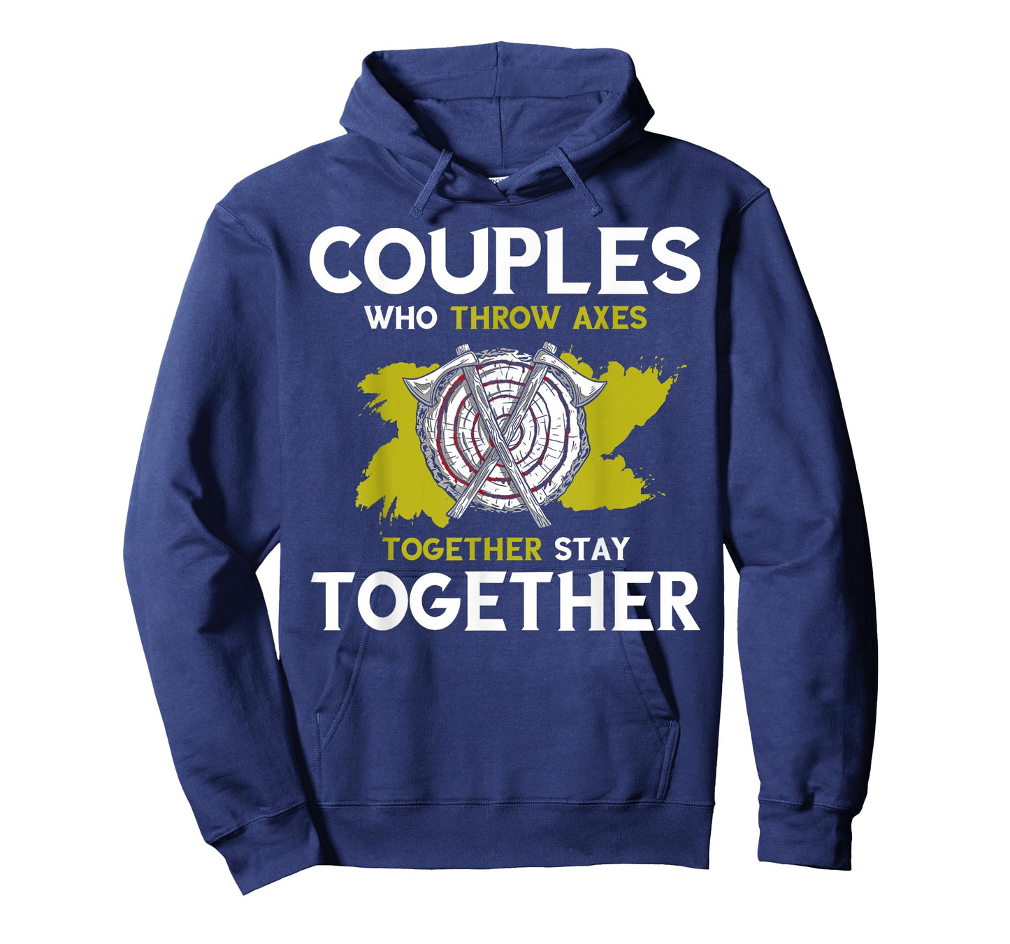 Axe Throwing Couple Together Axe Thrower Hatchet Throw T-Shirt