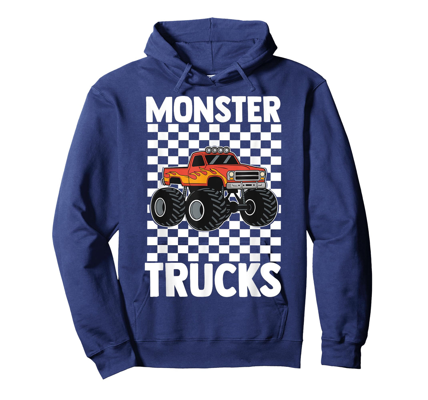 Monster Truck for Toddlers Kids Monster Truck Retro Vintage T-Shirt