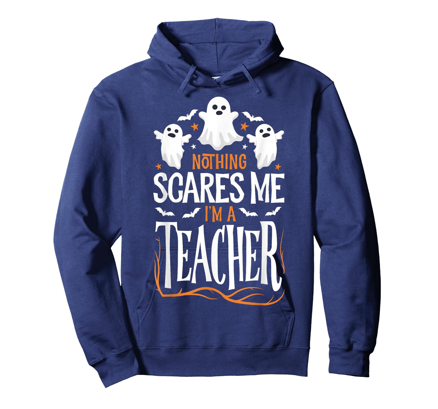Halloween Teacher Nothing Scares Me Funny Women Men Teachers T-Shirt