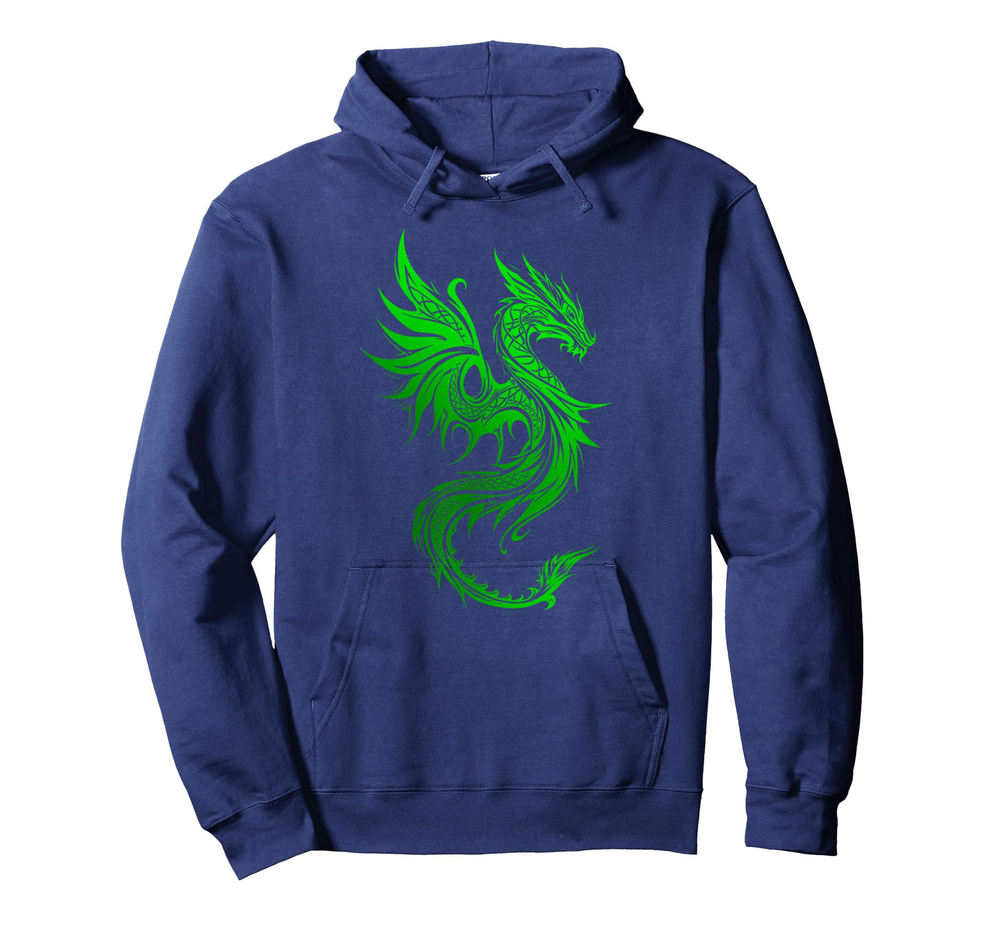Beautiful Celtic Irish Green Tribal Dragon Fantasy Art T-Shirt