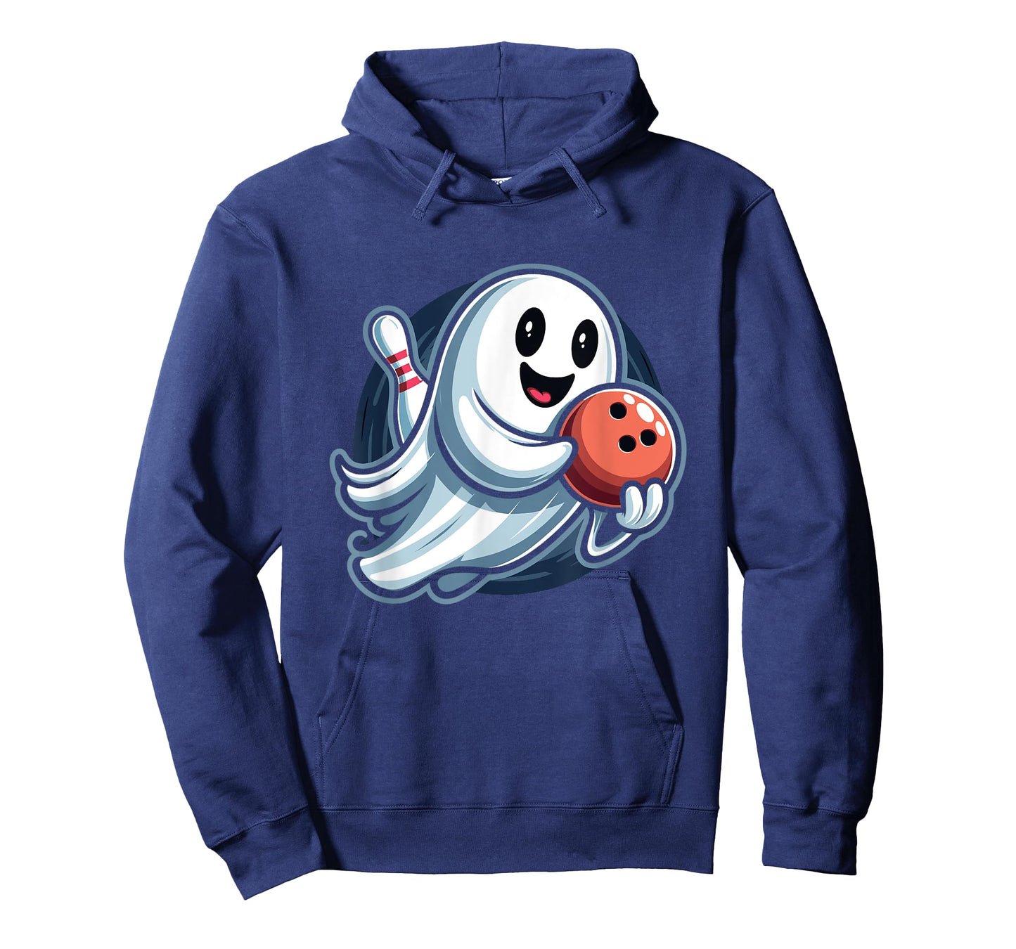 Funny Ghost Bowling Crew T-Shirt