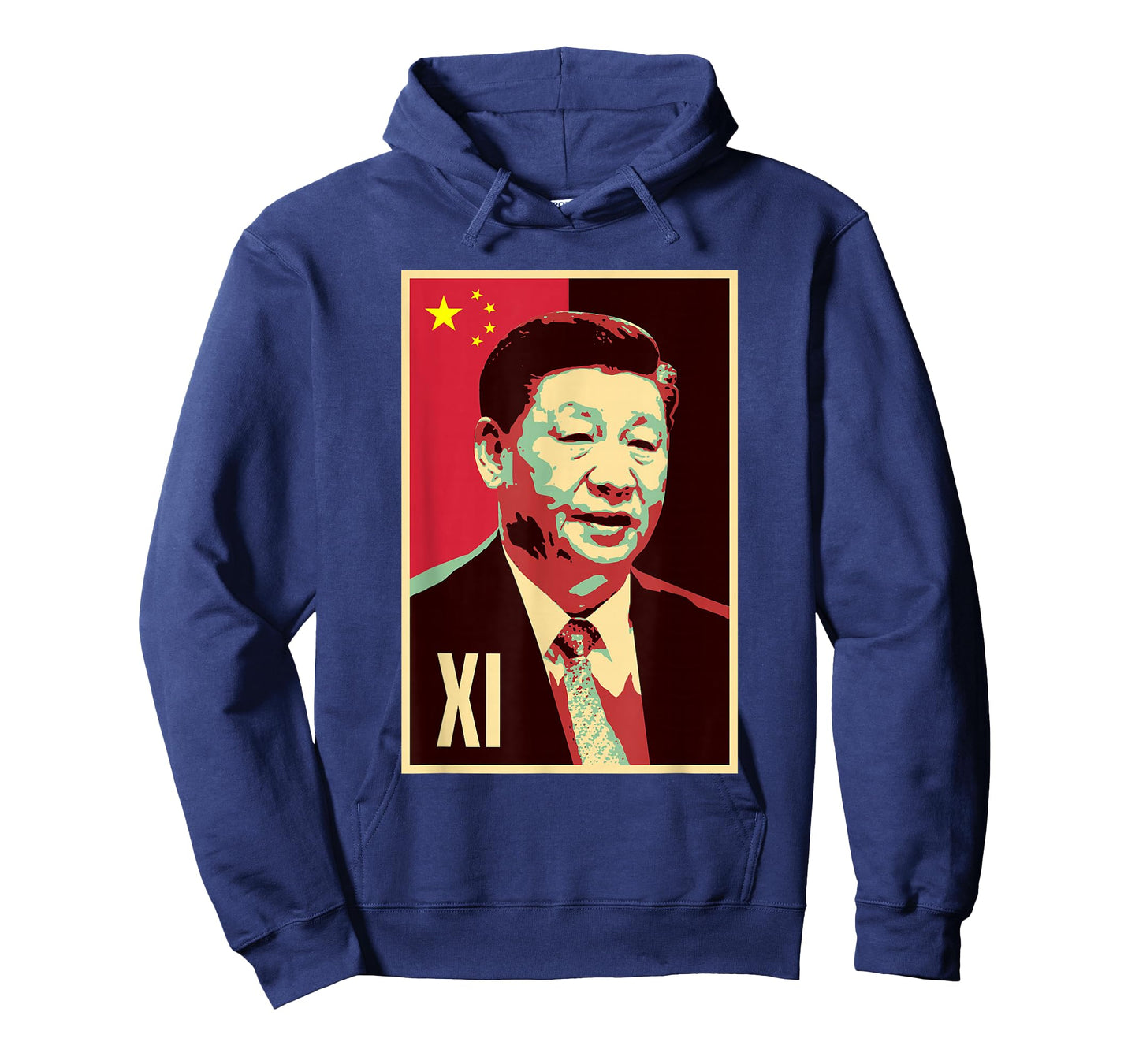 Chinese Patriotic Designs and Merch Xi Jinping China Chinese President Chairman Zhongguo CCP PRC Unisex-Adults Black Short Sleeve Classic Fit T-Shirt