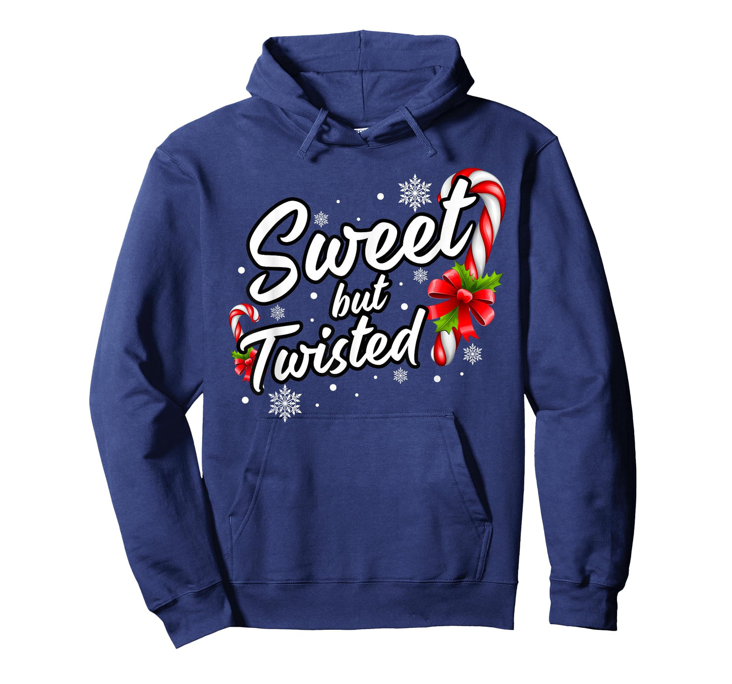 Sweet But Twisted Funny Christmas Candy Cane For Men Women T-Shirt
