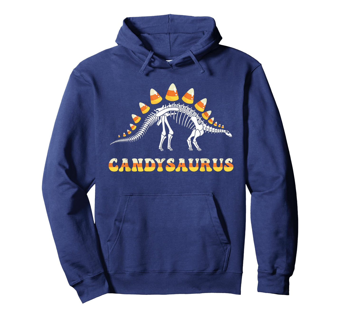 Funny Candysaurus Candy Corn Toddler Kid Dinosaur Halloween T-Shirt