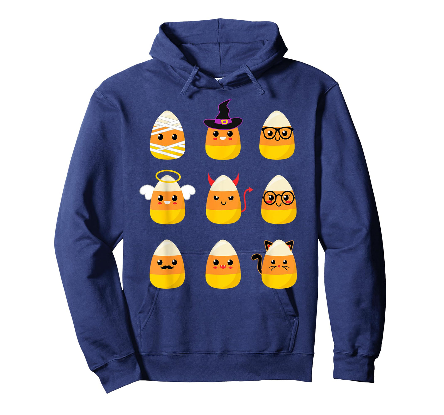 Candy Corn Costume Characters - Cute Halloween Kids T-Shirt