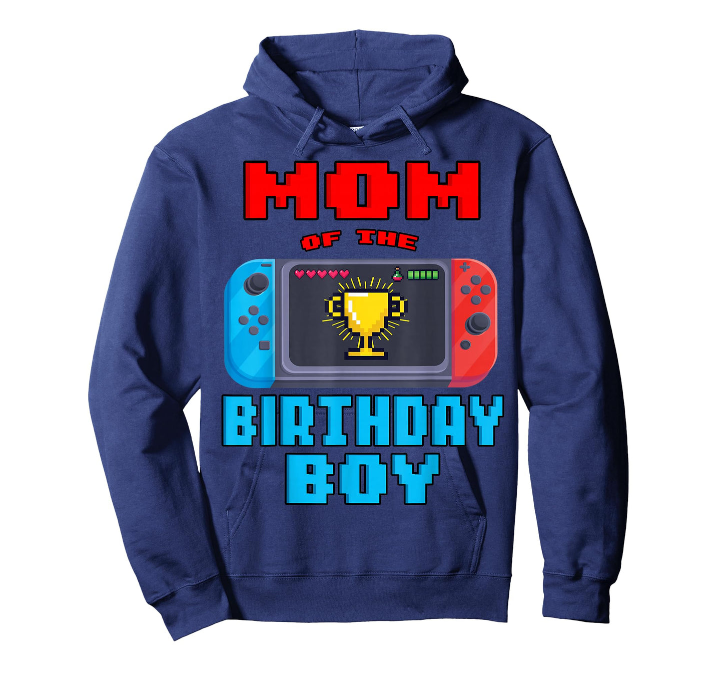 Mom of the Birthday Boy Video Games Theme Bday Matching T-Shirt