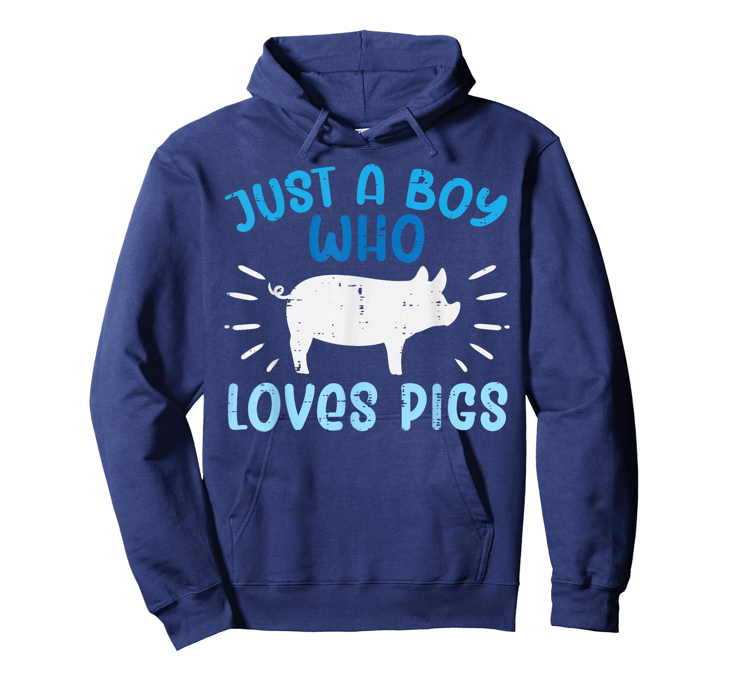 Just A Boy Who Loves Pigs Hog Farm Boys Kids Toddler Youth T-Shirt