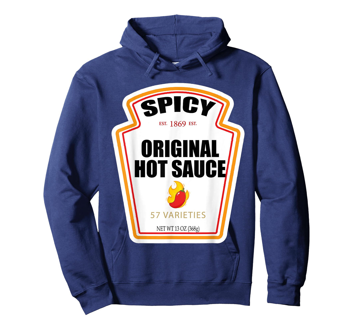 Halloween Matching Costume Spicy Chili Sauce Bottle Label T-Shirt
