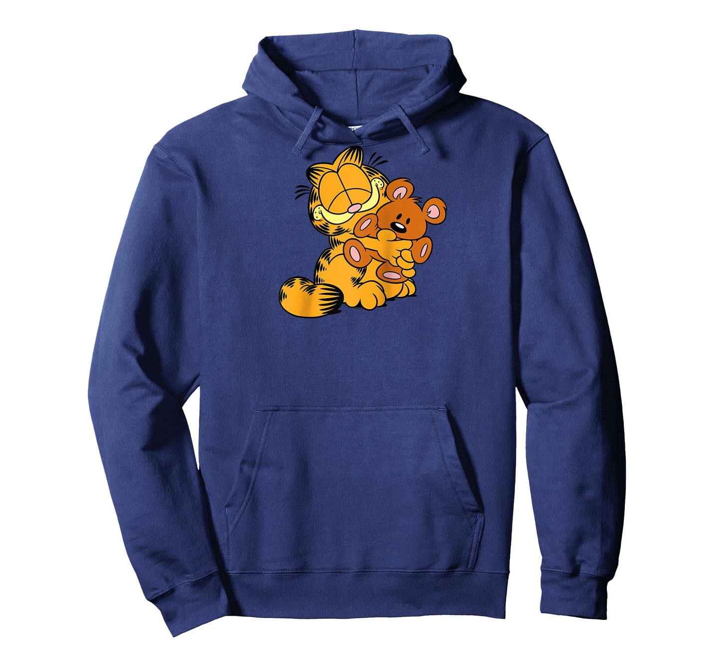 Garfield Hugging Pooky Cartoon Cat Raglan Baseball Tee