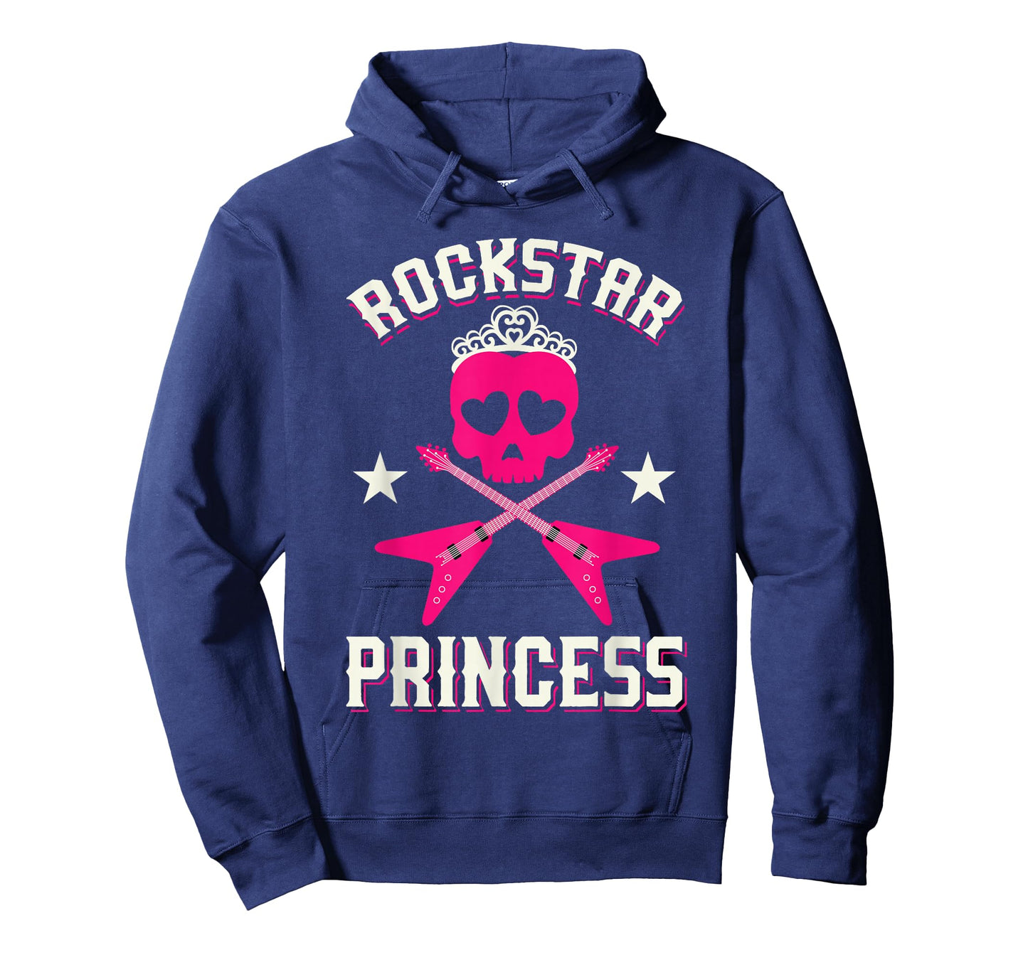 Rockstar Princess Shirt | Cute Girls Rockers T-shirt Gift T-Shirt