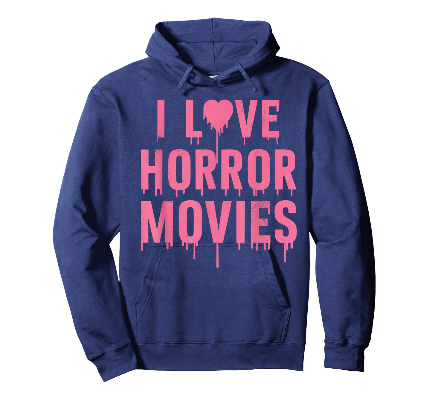 I Love Horror Movies For Girls Womens In Halloween Day T-Shirt