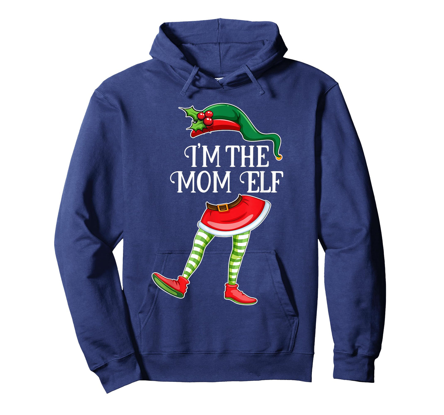 I'm the Mom Elf Christmas Matching Family Group Gift T-Shirt