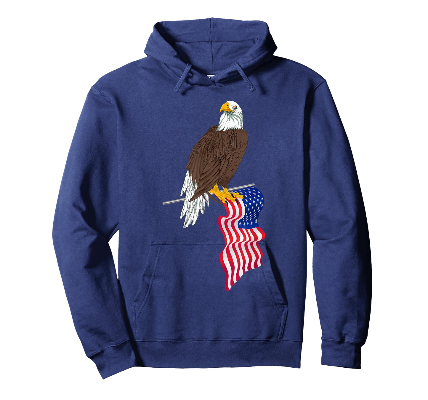 Proud American US Flag Freedom Liberty 4th Of July Eagle Women Kids Men T-Shirt