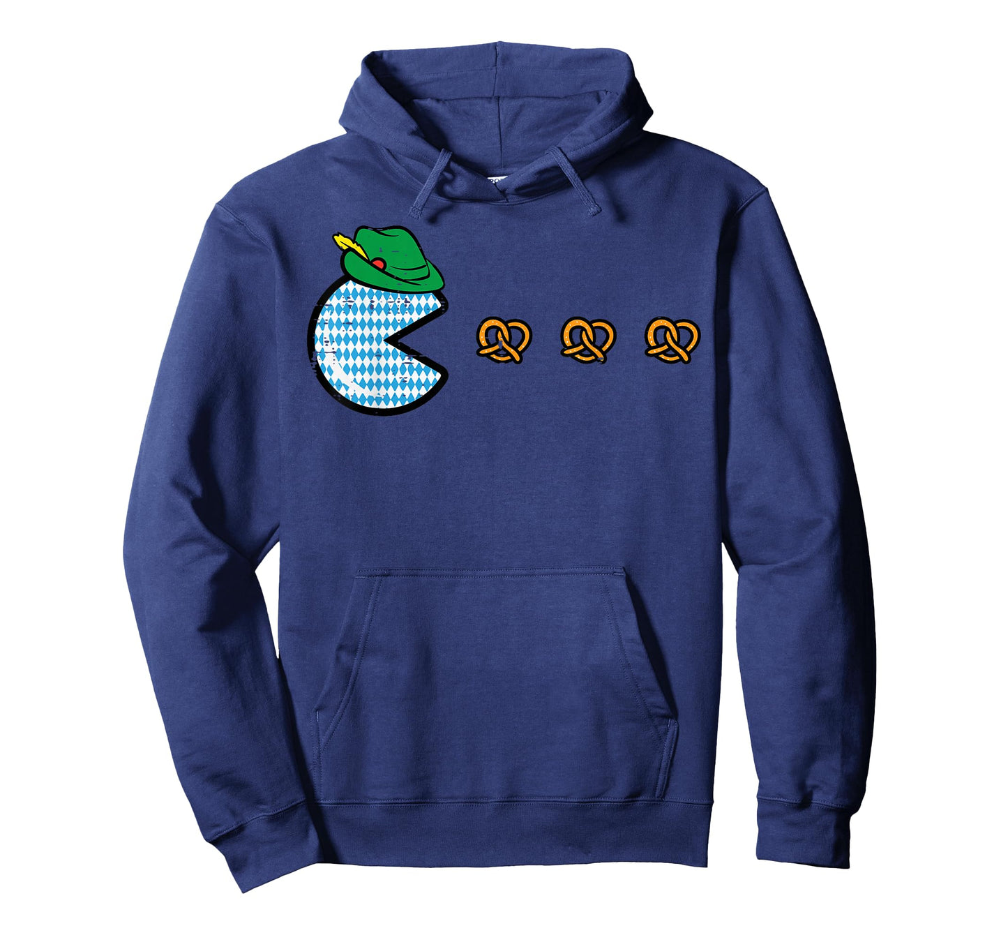 Oktoberfest Video Game Eating Pretzels Gamer Boys Kids Men T-Shirt