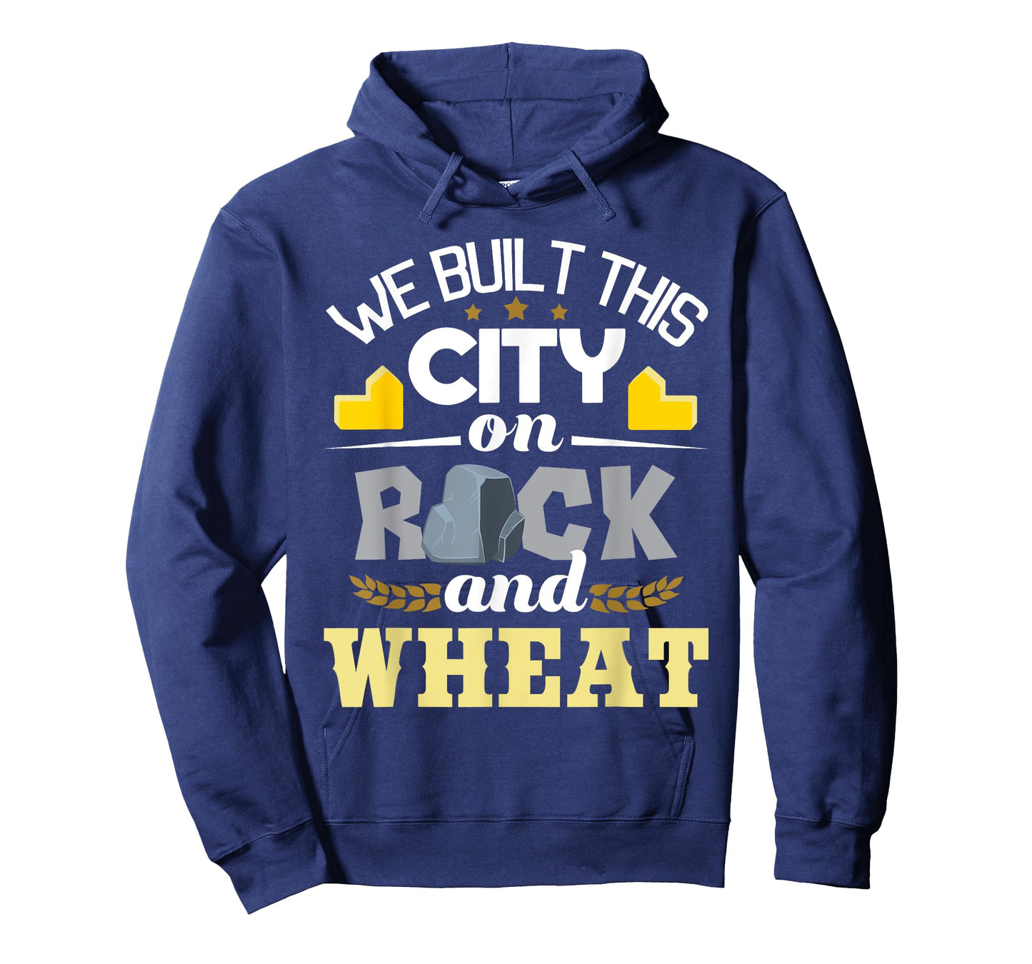 We Built This City On Rock And Wheat - Tabletop Board Gaming T-Shirt