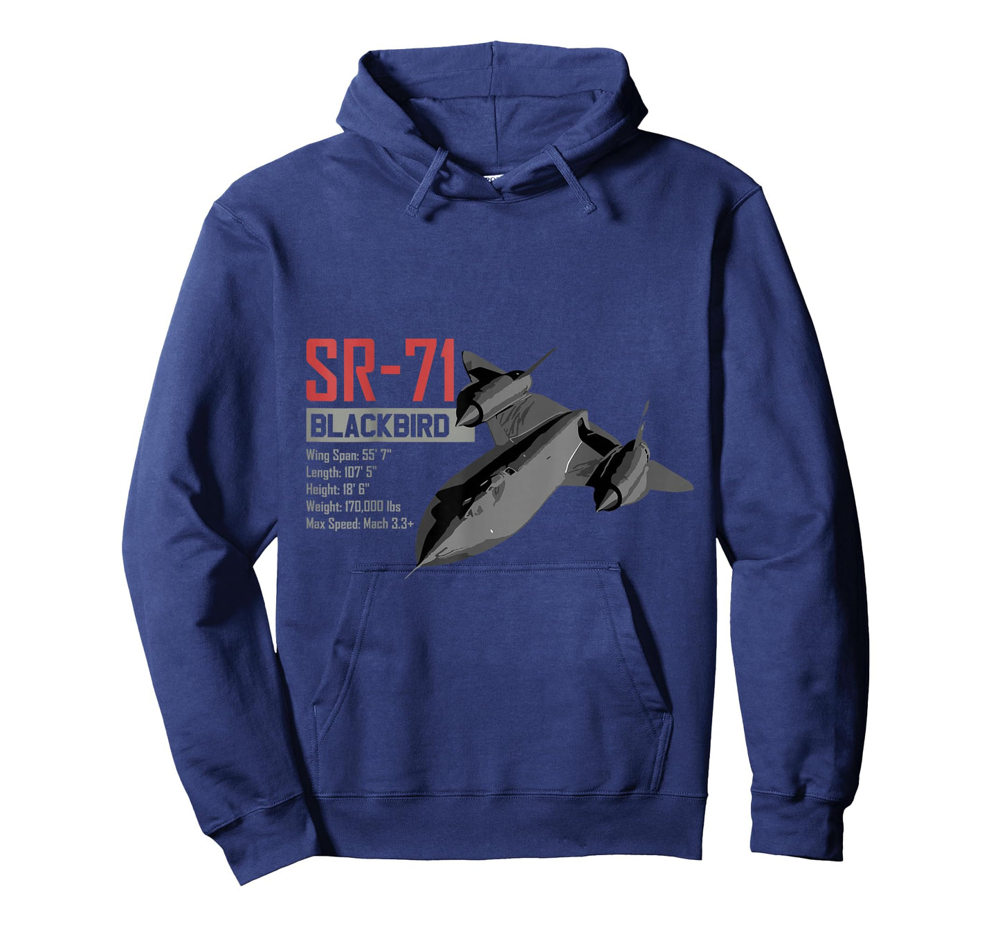 American Reconnaissance Aircraft SR71 Blackbird T-Shirt