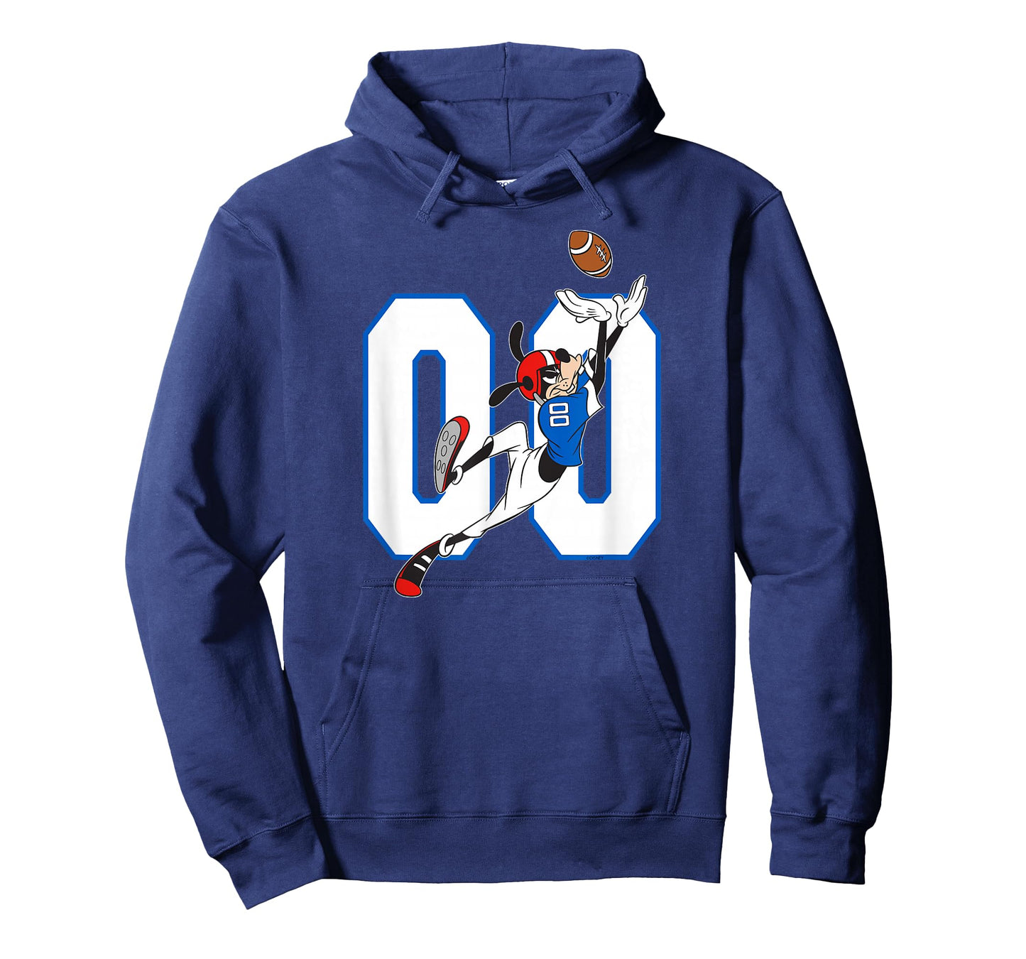 Disney Goofy #00 Football Catch Sports T-Shirt