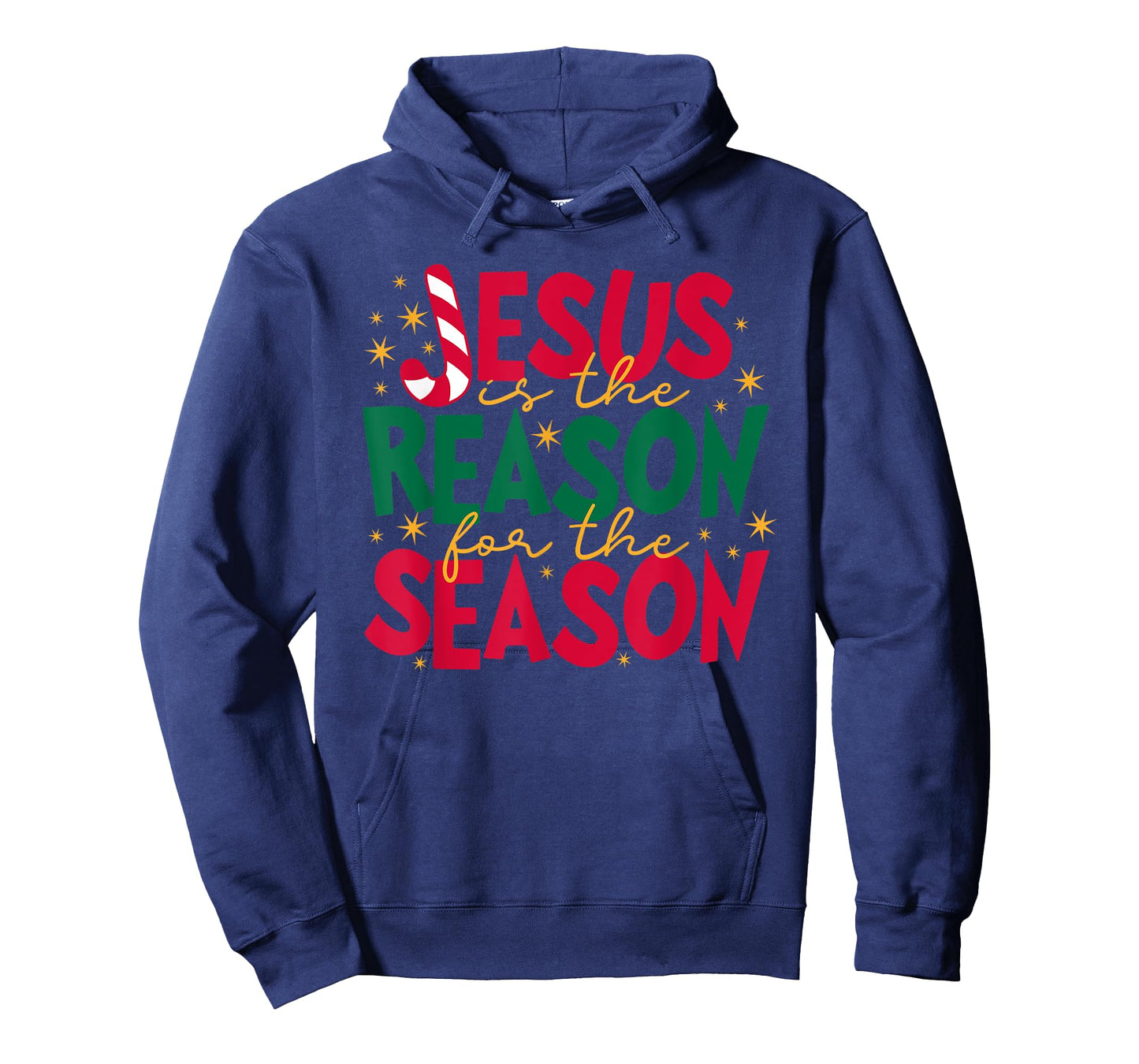 Jesus is the Reason for the Season - Candy Cane "J" T-Shirt