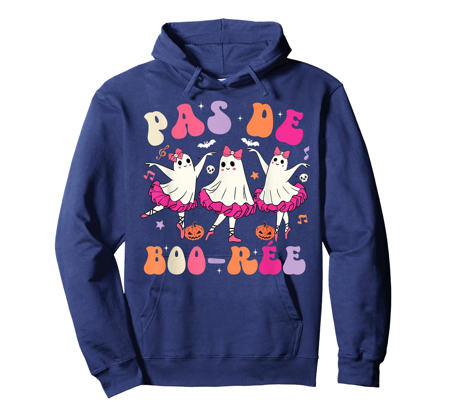 Halloween Dance Teacher Pas De Boo-ree Ghost Ballet Dancer T-Shirt