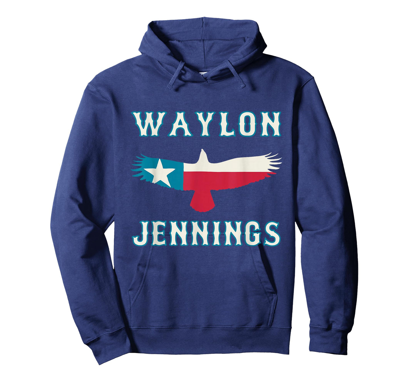 Waylon Jennings - Official Merchandise - Texas Eagle T-Shirt