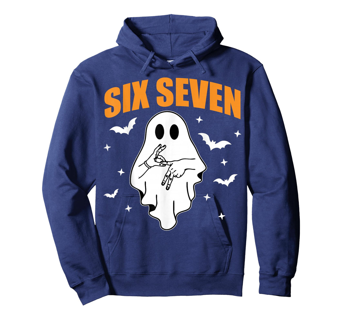 67 Meme Funny Ghost Halloween Haunted 6 7 Six Seven Teen T-Shirt